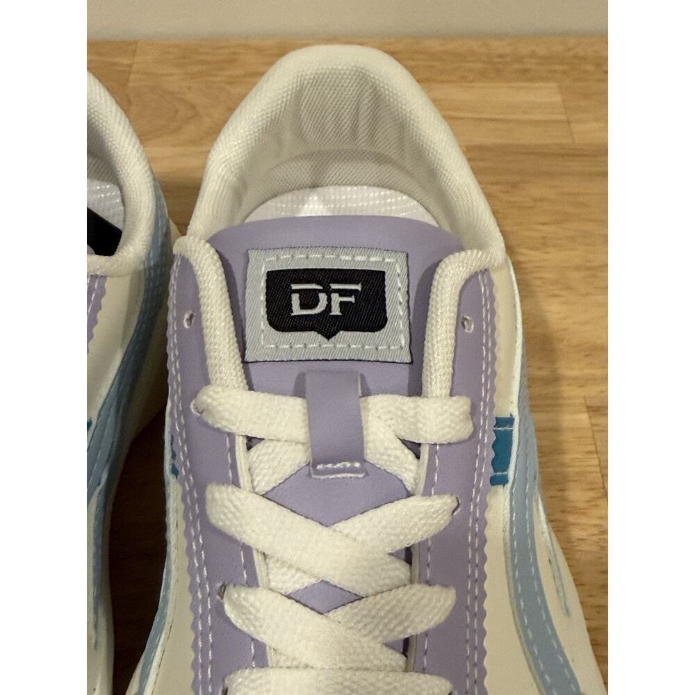 De Florance Women’s 7.5 Sneakers Blue Lavender Gray Retro Shoes New No Box - Picture 5 of 16